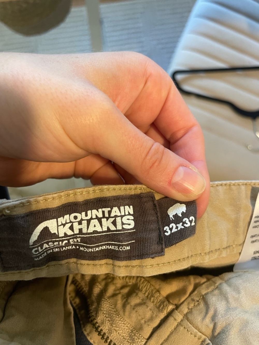 Mountain Khakis Khaki/Tan Classic Fit Pants